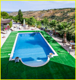 View across the property