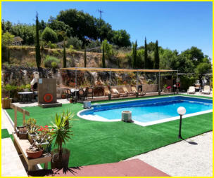 The sun terrace