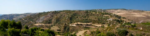 Panaoramic view from The Roost
