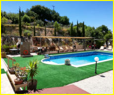 The sun terrace